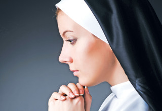 נזירה (צילום: אינג אימג')