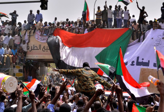 הפיכה בסודן (צילום:  רויטרס)