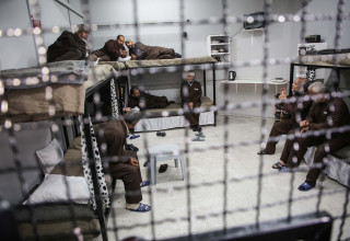 אסירים ביטחוניים (צילום: חסן ג'די, פלאש 90)