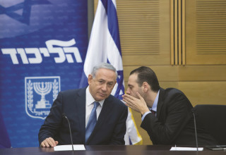 מיקי זוהר, בנימין נתניהו (צילום: יונתן זינדל, פלאש 90)