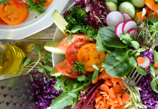 סלט ירקות (צילום: Nadine Primeau, Unsplash)