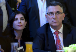 גדעון סער, גאולה אבן סער (צילום: גילי יערי, פלאש 90)