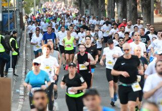 מרתון תל אביב (צילום: אבשלום ששוני)