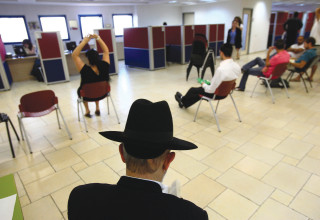 לשכת אבטלה (צילום: יוסי זמיר, פלאש 90)