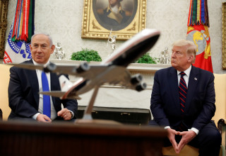 טראמפ ונתניהו בבית הלבן (צילום: REUTERS/Tom Brenner)