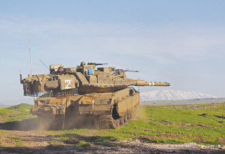 טנק מרכבה (צילום: עופר צידון, פלאש 90)