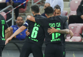 צ'רון שרי, מוחמד אבו פאני, נטע לביא (צילום: דני מרון)