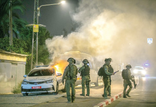 המהומות בלוד (צילום:  יוסי אלוני)