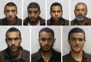 החשודים ברצח יגאל יהושע בפיגוע האבנים בלוד (צילום: תקשורת שב"כ)