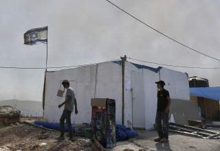 מאחז אביתר  (צילום:  מארק ישראל סלם)