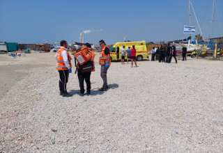 טביעה בים, אילוסטרציה  (צילום: דוברות איחוד הצלה)