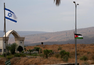 גבול ירדן-ישראל (צילום:  REUTERS/Ronen Zvulun)