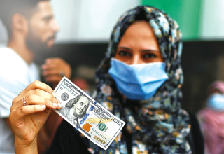 הכסף הקטארי ברצועת עזה (צילום: רויטרס)