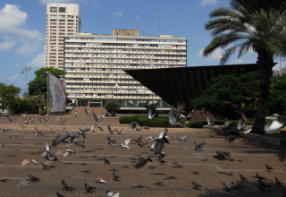 בניין עיריית תל אביב (צילום: גילי יערי, פלאש 90)