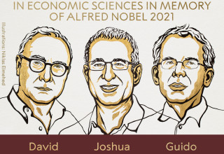 זוכי פרס נובל בכלכלה 2021 (צילום: אתר הוועידה לפרס נובל)