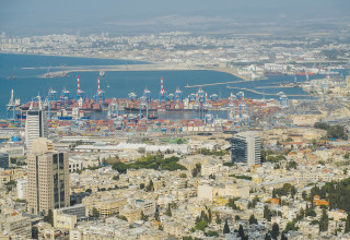 מפרץ חיפה (צילום: אביב נדב פלאש 90)