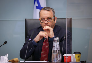גלעד קריב בוועדת החוקה (צילום: נועם מושקוביץ, דוברות הכנסת)