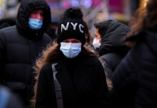 קורונה בארה"ב (צילום:  REUTERS/Andrew Kelly)