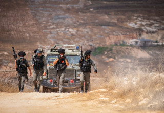 לוחמי מג"ב (צילום: שריה דיאמנט, פלאש 90)