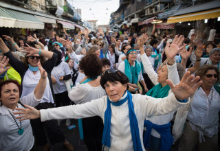 הפגנה ביום האישה הבינלאומי, ארכיון (צילום: הדס פרוש, פלאש 90)