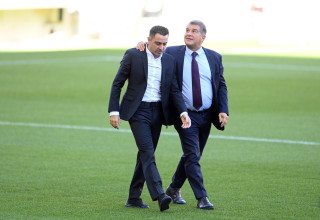 מודאג עוד לפני שנכנס לתפקיד. צ'אבי (צילום: GettyImages, David Ramos)