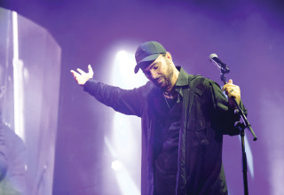 דוד ד'אור במופע סליחות (צילום: מאי משה)