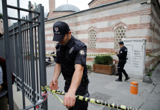 משטרת טורקיה (צילום: צילום: REUTERS/Kemal Aslan)