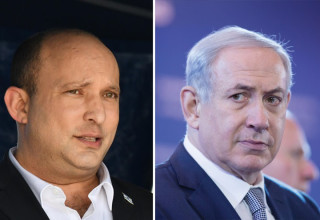 בנימין נתניהו, נפתלי בנט (צילום: חיים צח, לע"מ,יונתן זינדל)