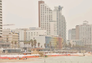 זיהום אוויר בתל אביב (צילום: אבשלום ששוני)