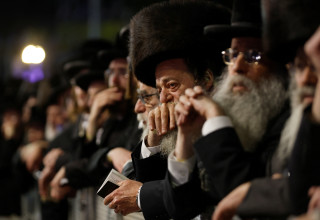 ההילולה בהר מירון (צילום: REUTERS/Amir Cohen)