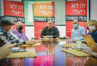 רן ארז. יו"ר ארגון המורים (צילום: אבשלום ששוני)
