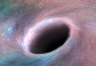 חור שחור, אילוסטרציה (צילום: NASA)
