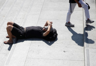 גל חום קיצוני (צילום: רויטרס)