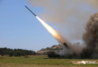 תרגיל צבאי של סין באזור טייוואן  (צילום: רויטרס)