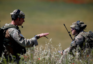 צבא בריטניה באימון צבאי (צילום: רויטרס)