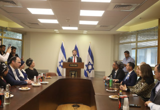 ישיבת סיעת הציונות הדתית (צילום: ישראל TPS)