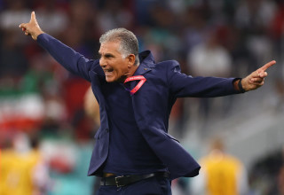 קרלוס קיירוש מאמן נבחרת איראן (צילום: רויטרס)