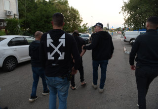 מעצר החשודים ברצח מור טויזר ז"ל, ארכיון (צילום: דוברות המשטרה)