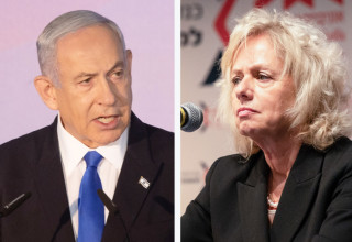 בנימין נתניהו, גלי בהרב-מיארה (צילום: אלכס קולומויסקי, פול ידיעות אחרונות,שיר תורם פלאש 90)