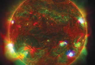 שמש  (צילום: סוכנות החלל נאסא)