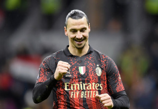 זלאטן איבהימוביץ', חלוץ מילאן (צילום: רויטרס)