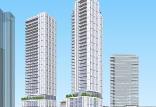 הדמיית המגדלים החדשים בשכונת הגפן. "עתיד העיר גלום בקידום מתחמי התחדשות עירונית" (צילום:  אדריכל רן בלנדר)