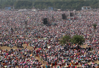 אירוע המוני בהודו (צילום: רויטרס)
