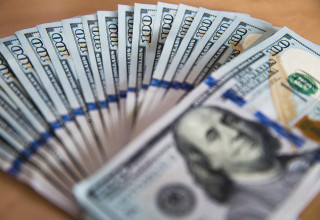 דולרים (צילום: פלאש 90)