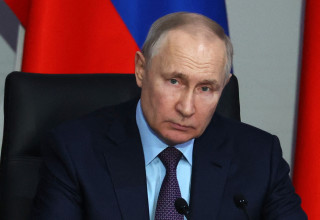 ולדימיר פוטין (צילום: Sputnik/Mikhail Klimentyev/Kremlin via REUTERS)