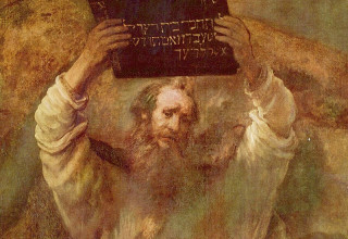 "משה ולוחות הברית", רמברנדט, 1659 (צילום: נחלת הכלל)