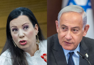 בנימין נתניהו, טלי גוטליב (צילום: יונתן זינדל, פלאש 90,פול אמיל סלמן הארץ)