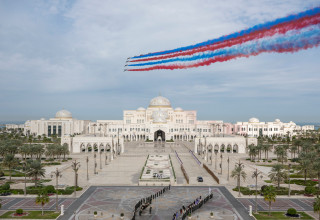 ''קאסר אל וואטן'' - הארמון הנשיאותי של איחוד האמירויות הערביות (צילום:  רויטרס)
