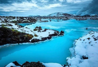 הלגונה הכחולה, איסלנד (צילום: צילום מסך אינסטגרם)