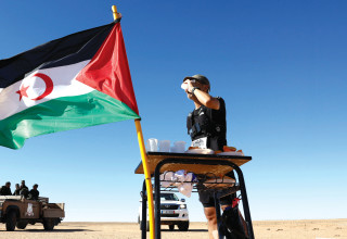 חיילים של צבא מרוקו בסהרה המערבית (צילום: רויטרס)